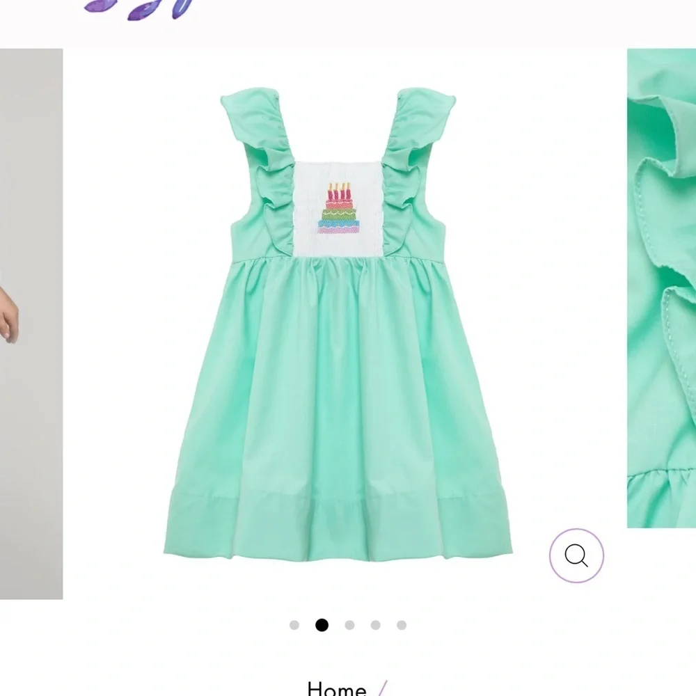 Pleats and 🧵 Stitches girls dress size 4